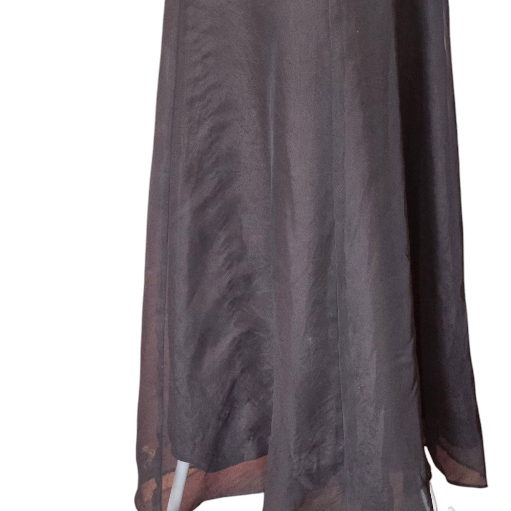 Vintage De Laru Formal 90's Halter Dress Size 5 6 - Picture 8 of 9